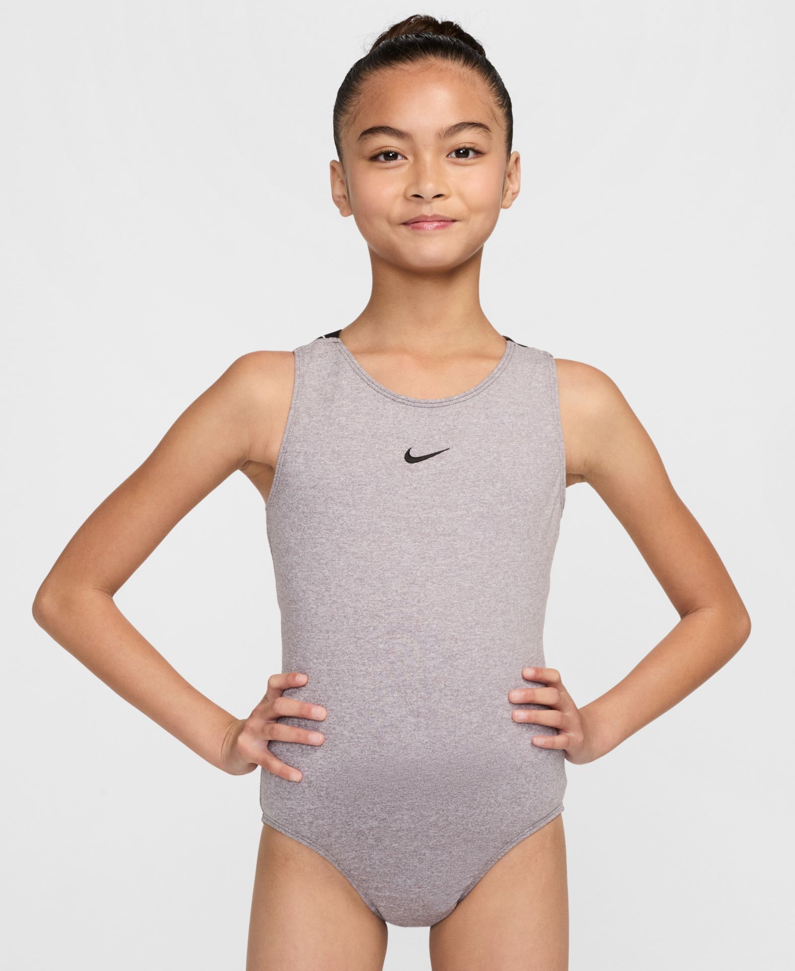Nike Girls 7-16 Gymnastics Strappy Performance Back Leotard