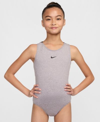 Nike Girls 7-16 Gymnastics Strappy Performance Back Leotard