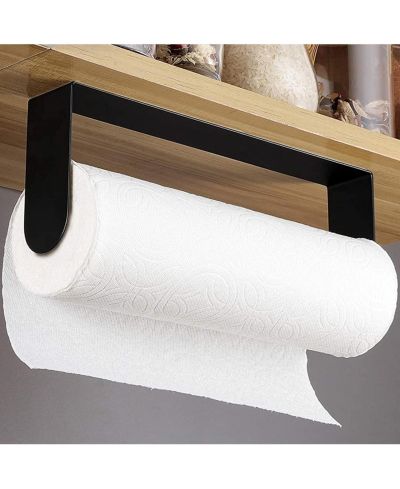 Держатель для бумажных полотенец YIGII Self-Adhesive Stainless Steel Under-Cabinet
