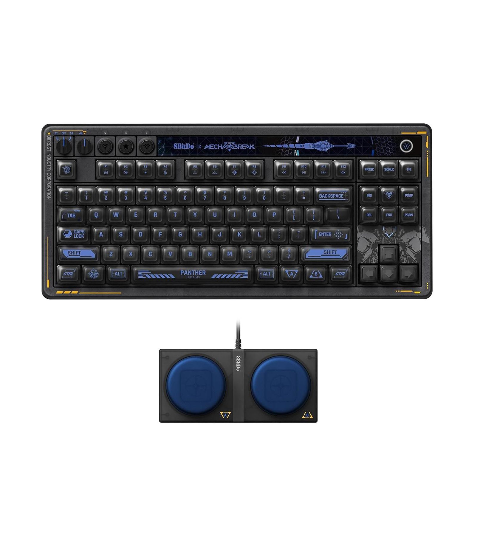 8BitDo Retro 87 MechaBREAK Wireless Mechanical Keyboard for PC