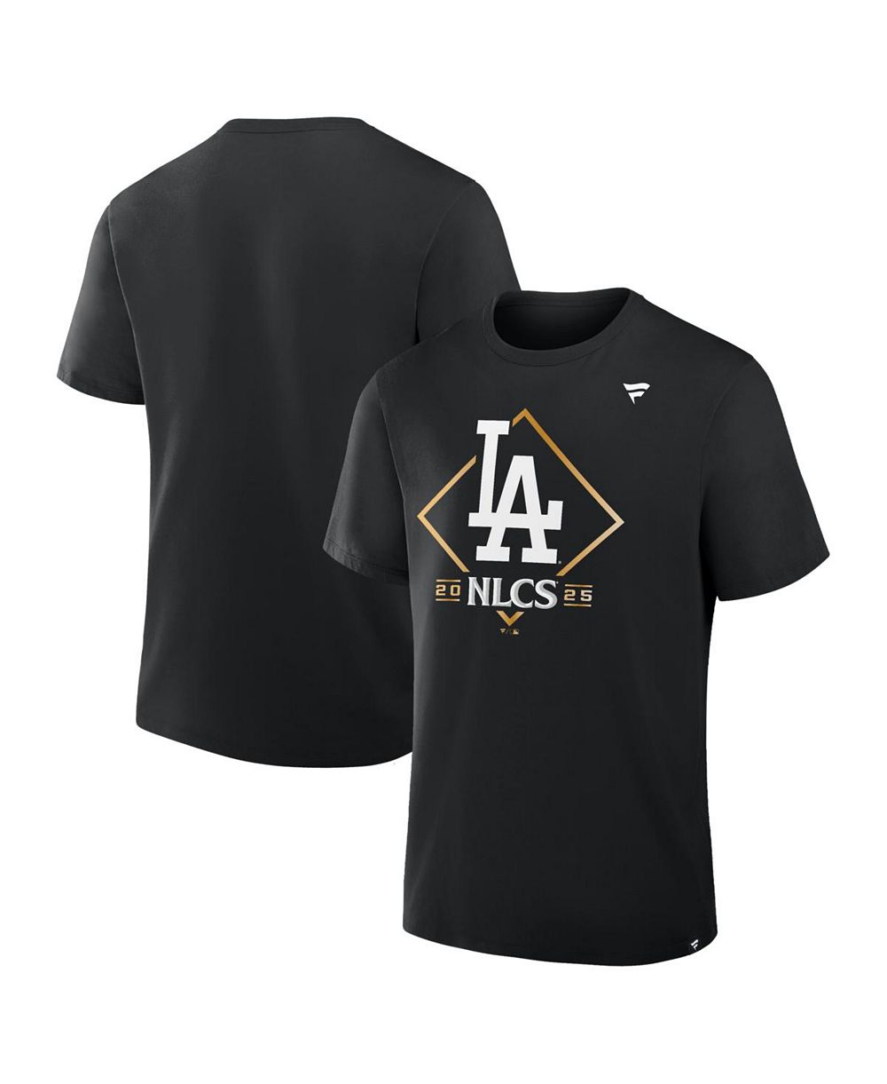 Fanatics Мужская черная футболка Los Angeles Dodgers 2025 National League Division Series Champions Locker Room