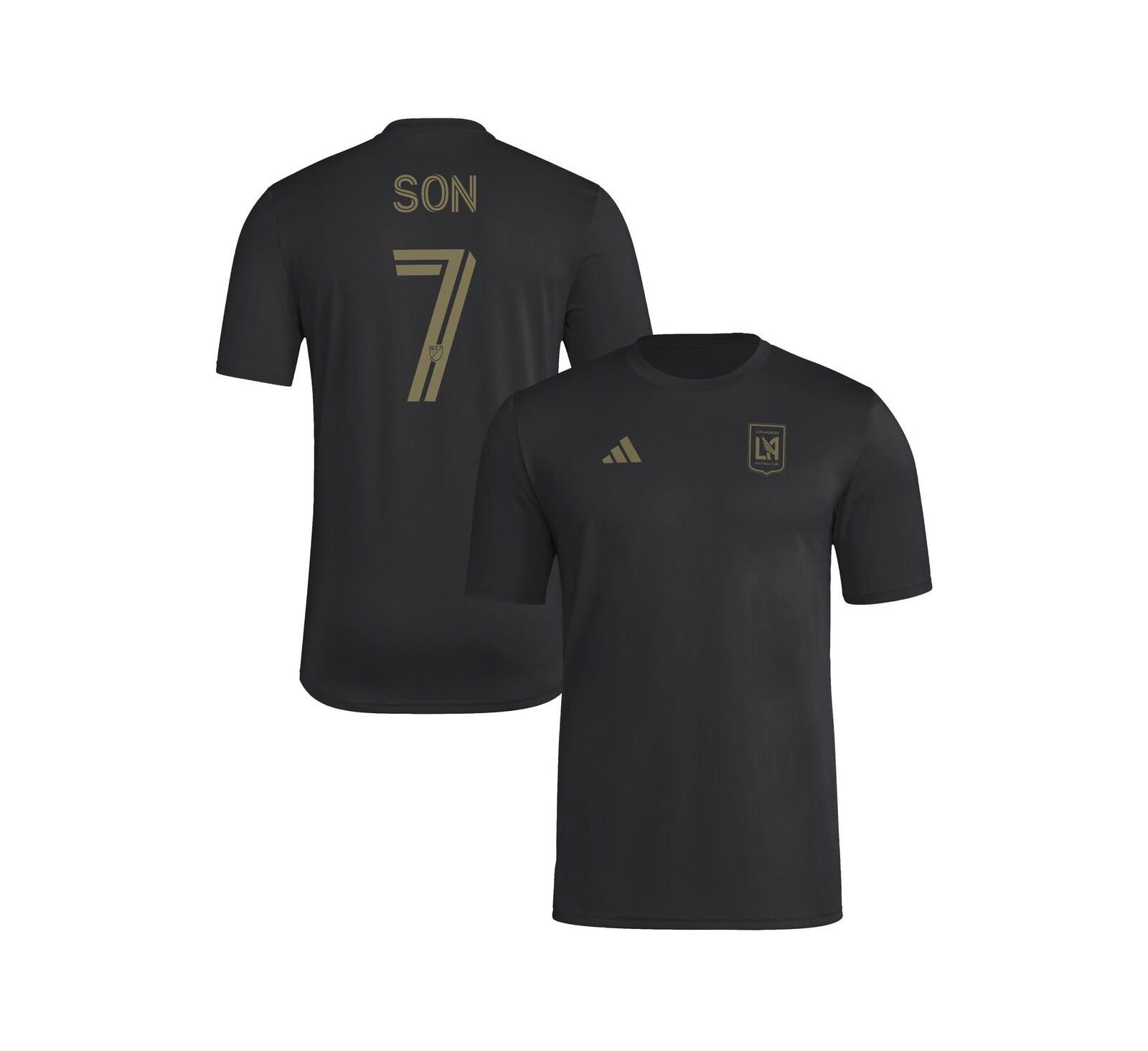 Adidas Men's Son Heung-Min Black LAFC Pre-Game T-Shirt