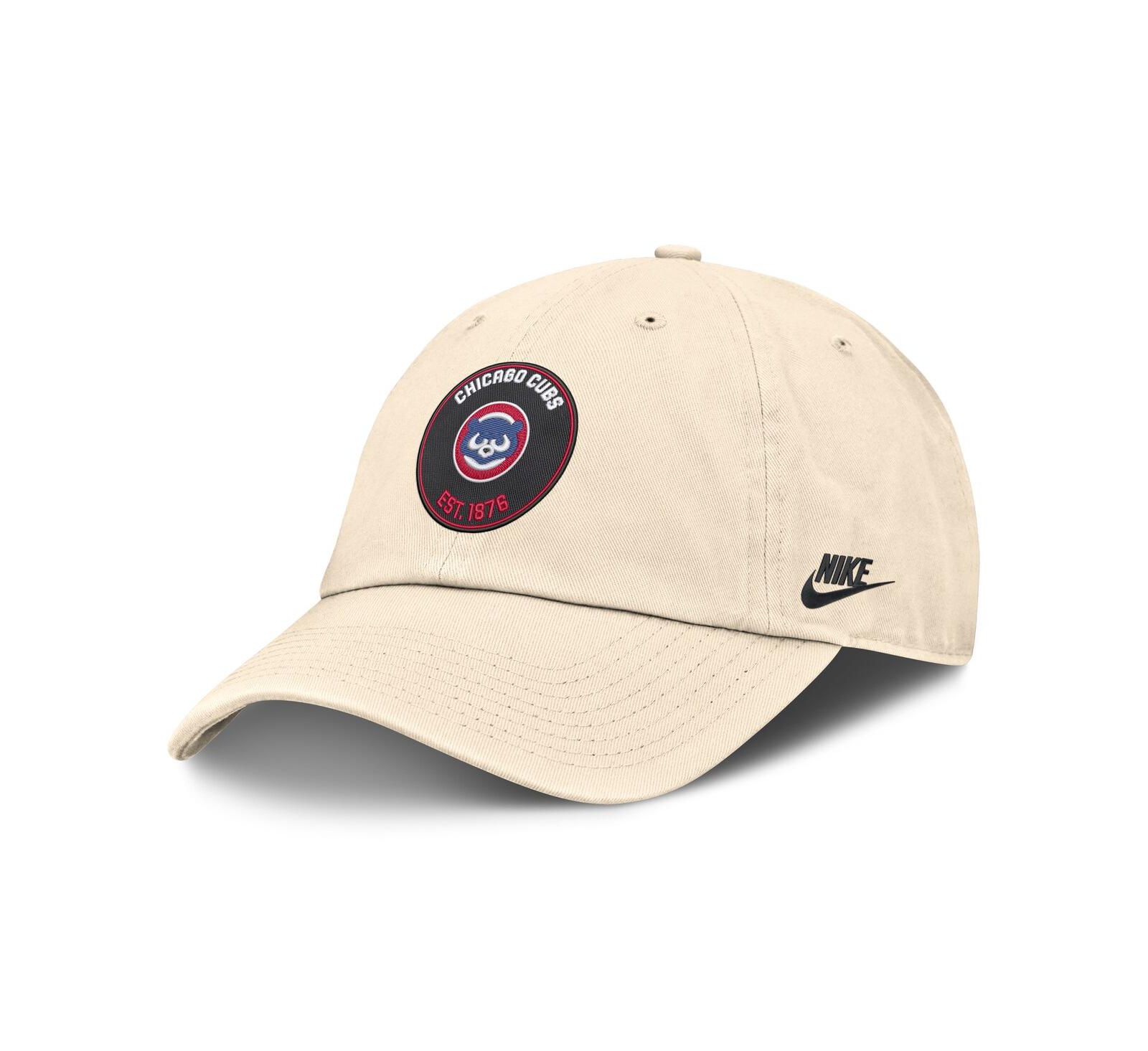 Мужская кепка Nike Natural Chicago Cubs Cooperstown Collection Club Adjustable