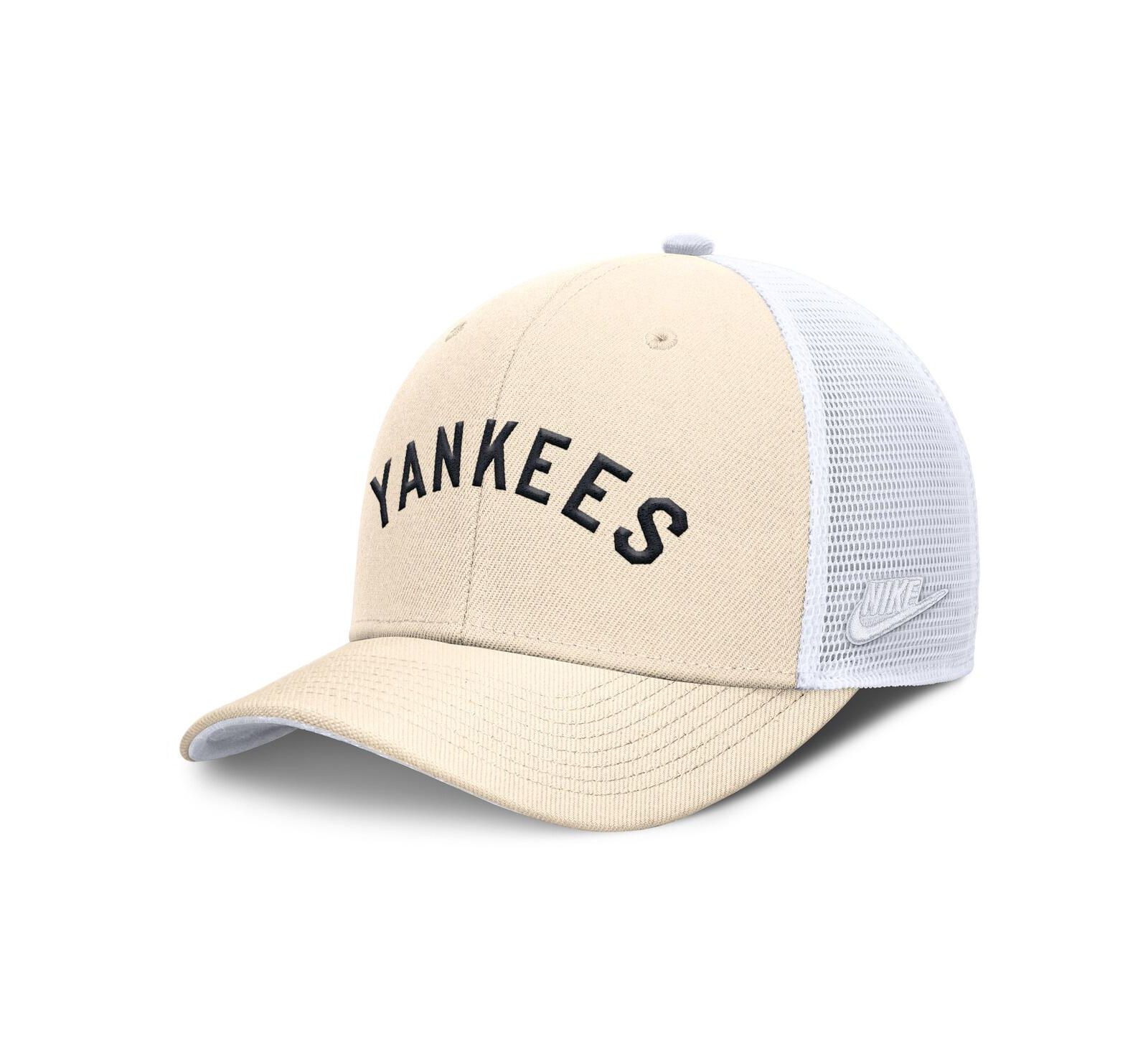 Мужская кепка Nike New York Yankees Cooperstown Collection Dri-FIT Rise Trucker, регулируемая