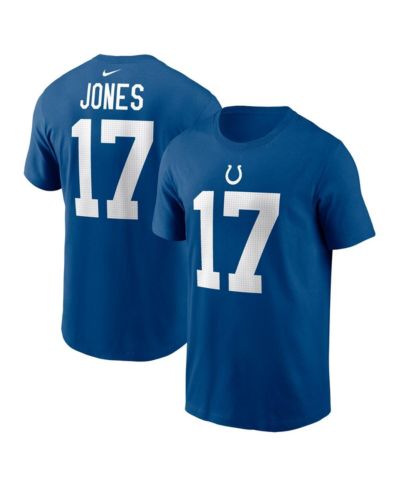Nike Men's Daniel Jones Royal Indianapolis Colts Name & Number T-Shirt