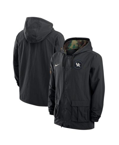 Мужская куртка Nike Kentucky Wildcats 2025 NCAA Military Appreciation Full-Snap Black