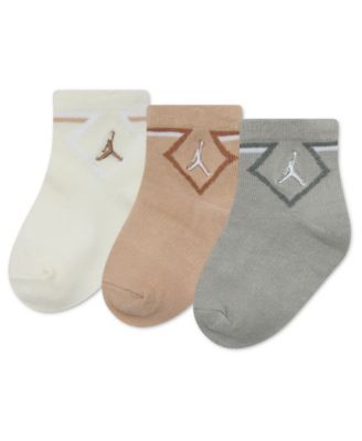 Детские носки Jordan Baby Boys' Diamond Ankle, 3-Pack Set