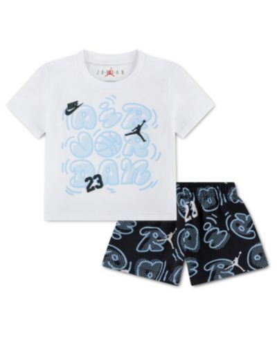Комплект Jordan Baby Boys' Movement Lines: футболка и шорты, 2-piece set