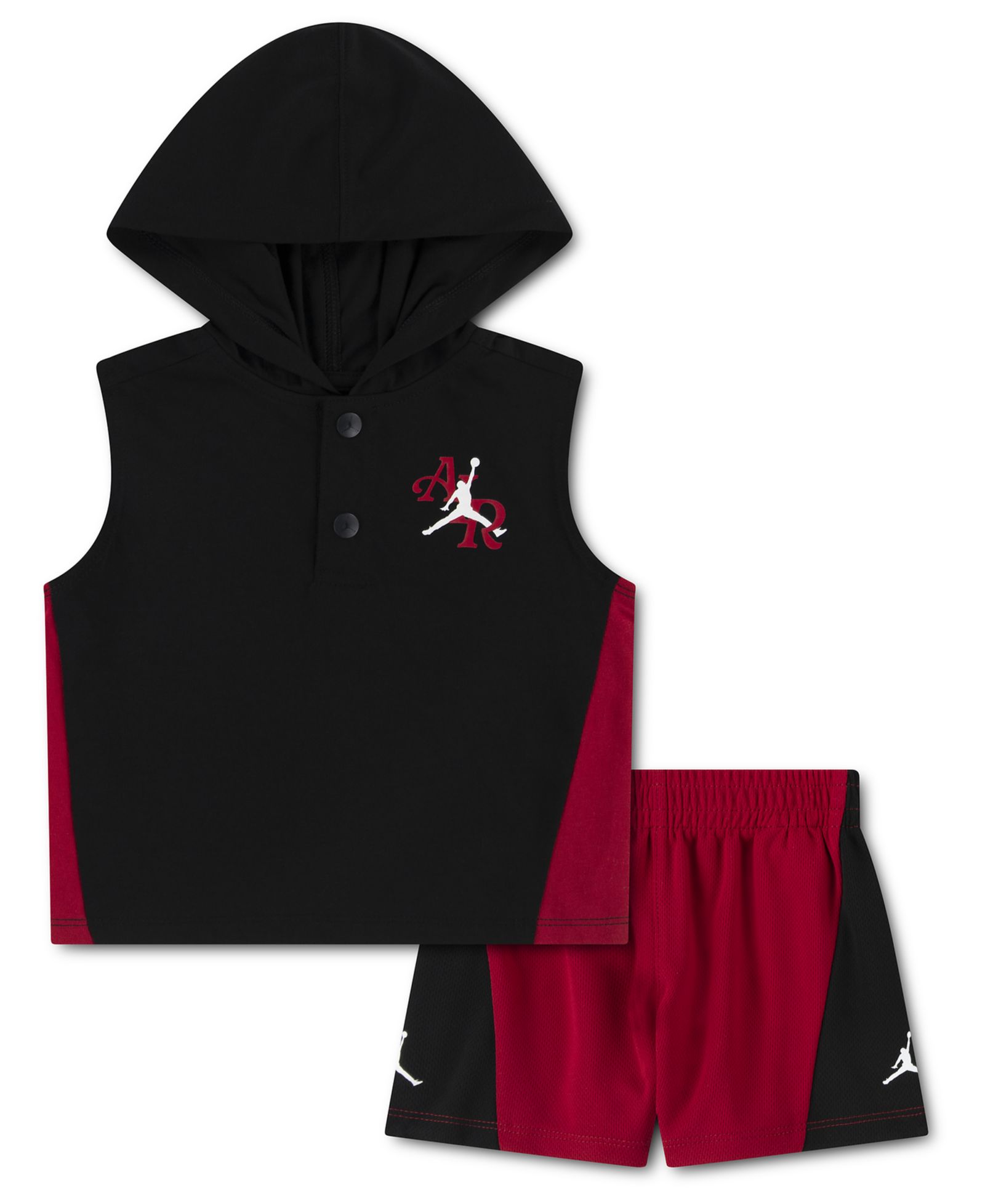 Jordan Baby Boys' Sleeveless Hoodie and Shorts, 2-Piece Set