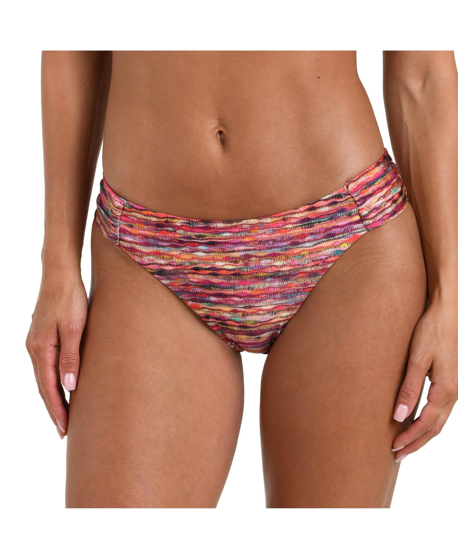 Плавки Sunshine 79 Women's Shimmer Ripple Side Shirred Hipster Bottom
