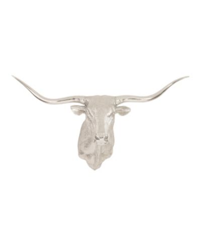 Phillips Collection настенное панно из смолы Longhorn Bull Leaf