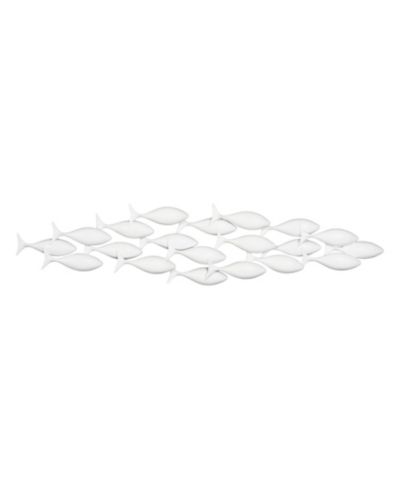 Настенное панно Phillips Collection School of Fish Resin Matte Art
