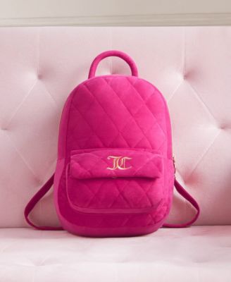 Декоративная подушка-рюкзак Juicy Couture Quilted, 12" x 8.5"