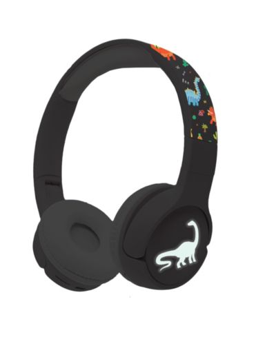 Gabbagoods BriteBeats Volume-Limiting Wireless-Bluetooth LED Light-Up Kids Headphones