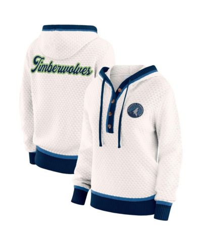 Женский свитшот-худи WEAR by Erin Andrews с логотипом Minnesota Timberwolves