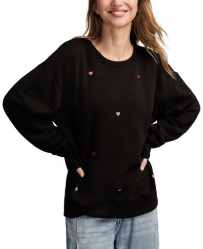 Женский свитшот Lucky Brand Valentine с круглым вырезом