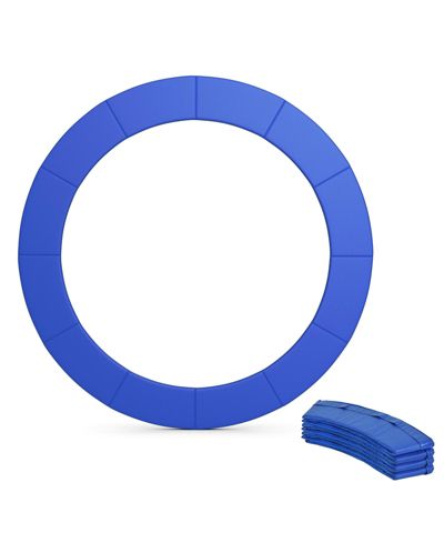 12 Ft Waterproof and Tear-Resistant Universal Trampoline Safety Pad with EPE Foam Spring Cover