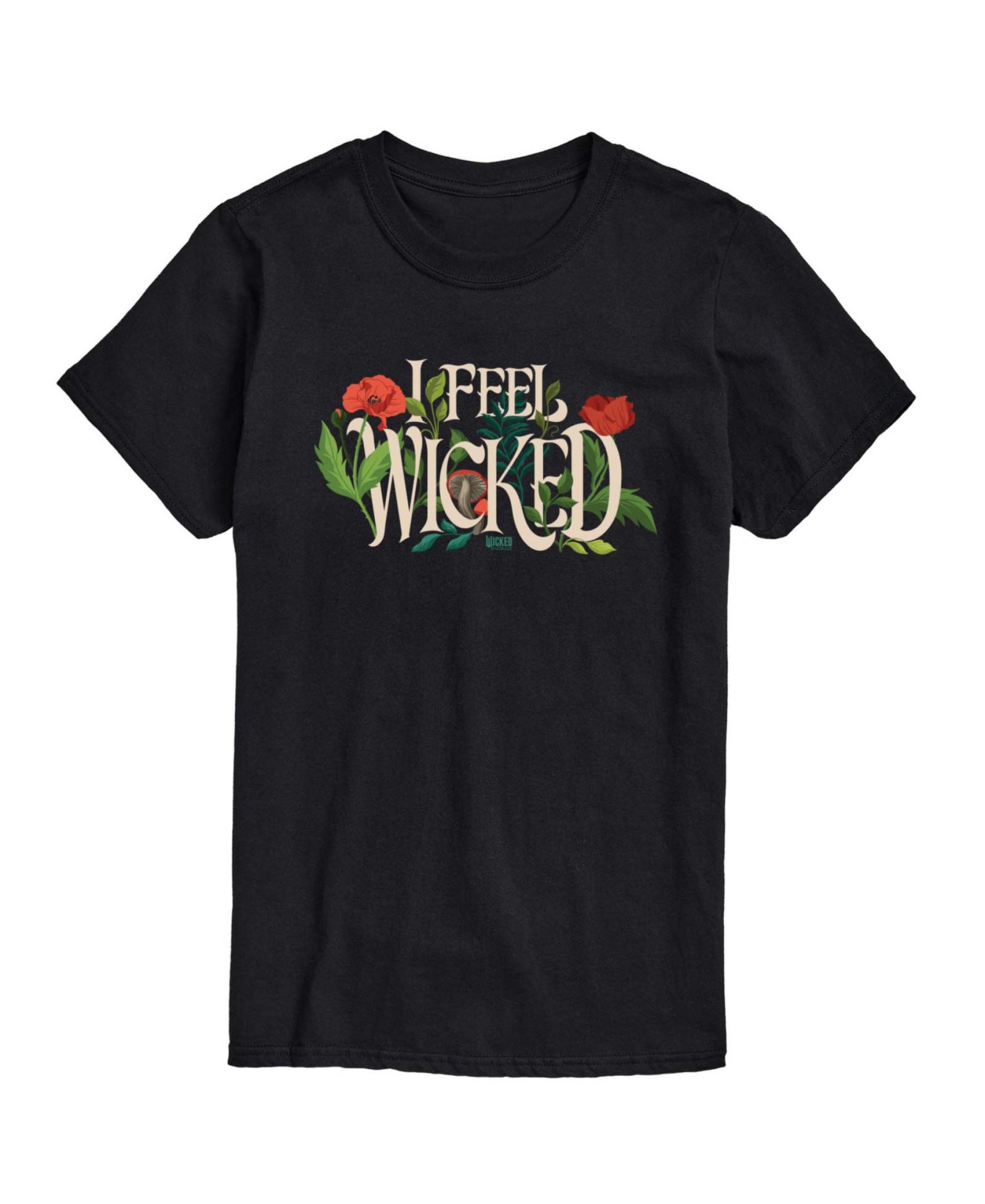 AIRWAVES Men's Wicked Part 2 I Feel Wicked Graphic Print Short-Sleeve T-Shirt