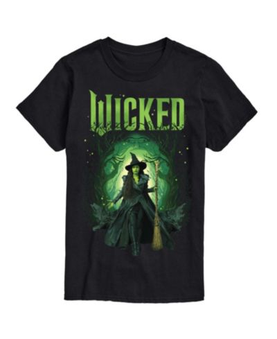 Мужская футболка AIRWAVES Wicked Part 2 Elphaba Forest Graphic Print Short-Sleeve T-Shirt