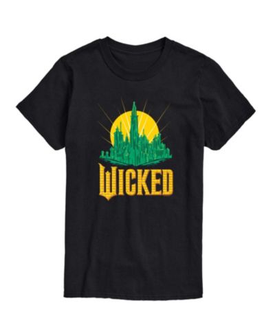 Мужская футболка AIRWAVES Wicked Part 2 Emerald City с принтом и коротким рукавом