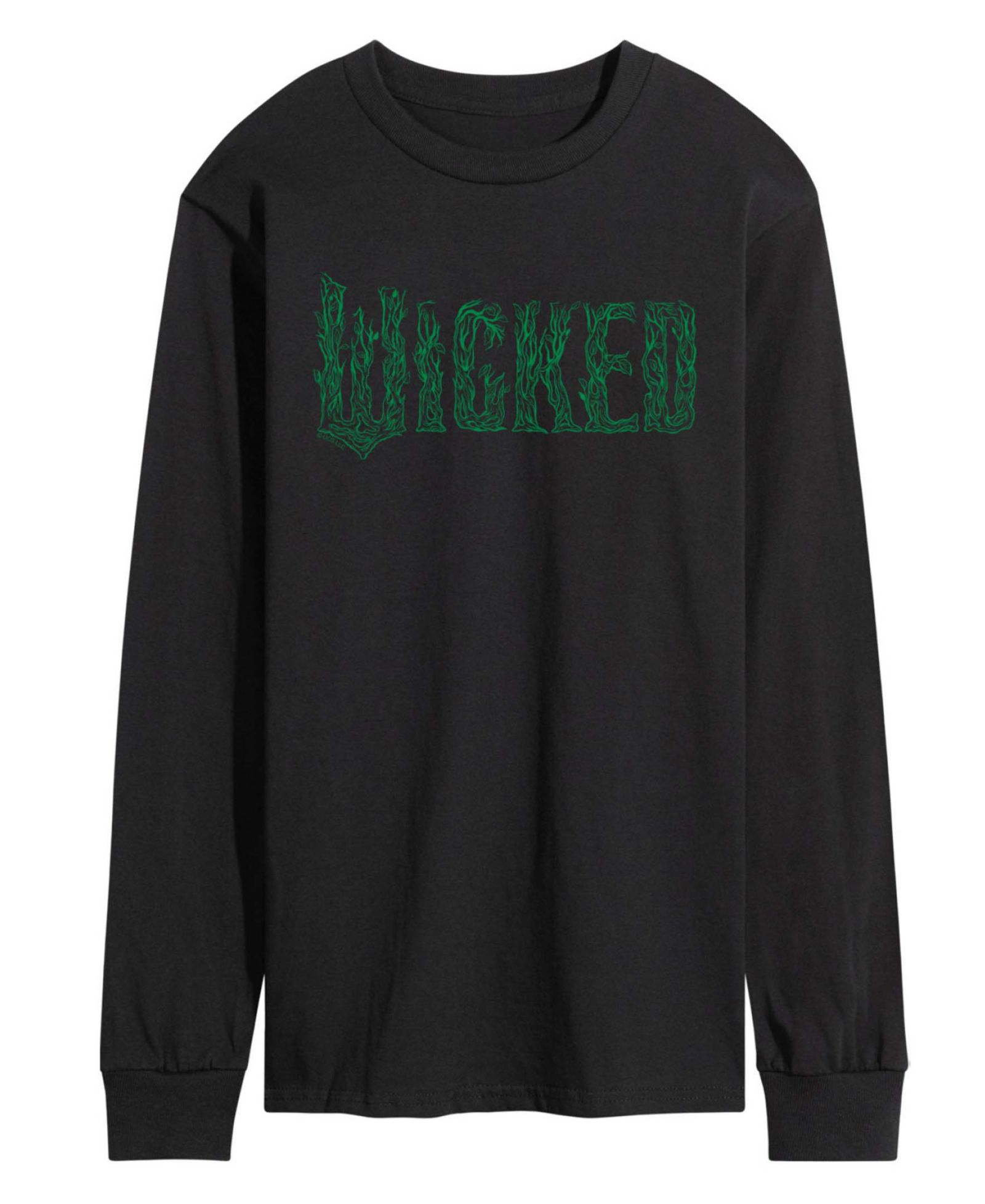 Мужская футболка AIRWAVES Wicked Part 2 Twisted Tree Branch Logo Graphic Printed Long-Sleeve