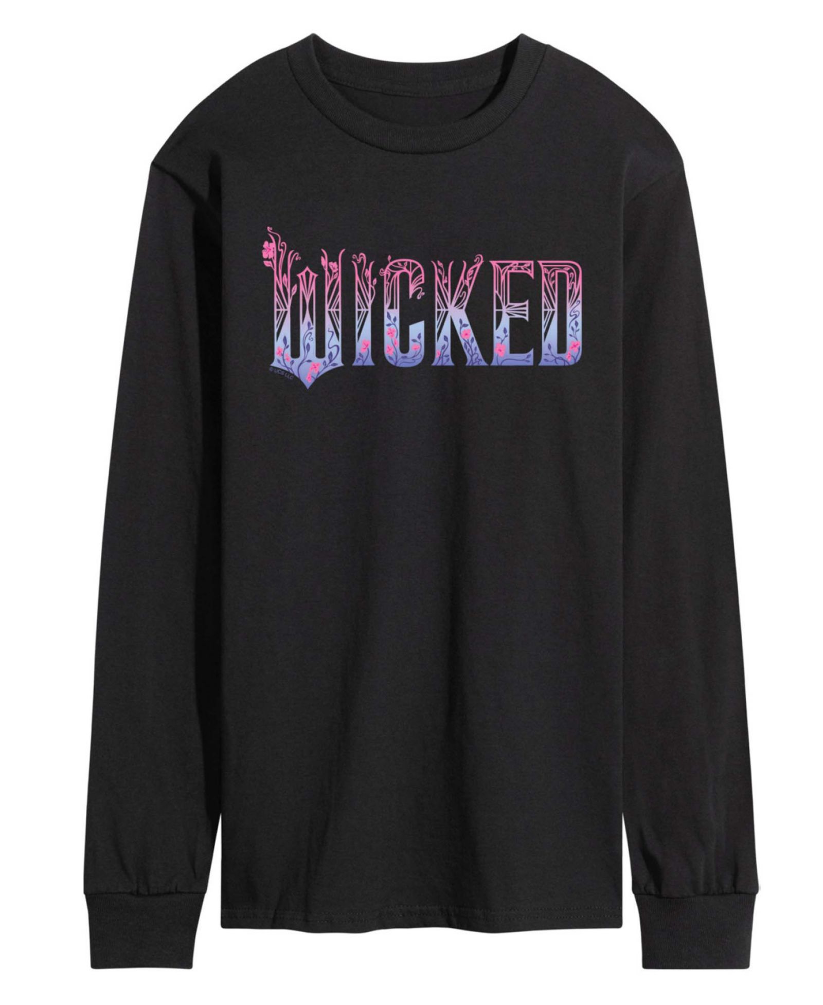 Мужская футболка AIRWAVES Wicked Part 2 Ombre Logo Graphic Printed Long-Sleeve