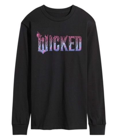 Мужская футболка AIRWAVES Wicked Part 2 Ombre Logo Graphic Printed Long-Sleeve