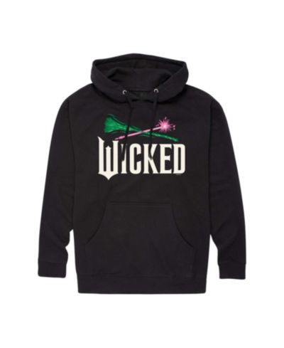 AIRWAVES Мужское худи Wicked Part 2 Broom and Wand Logo с длинным рукавом