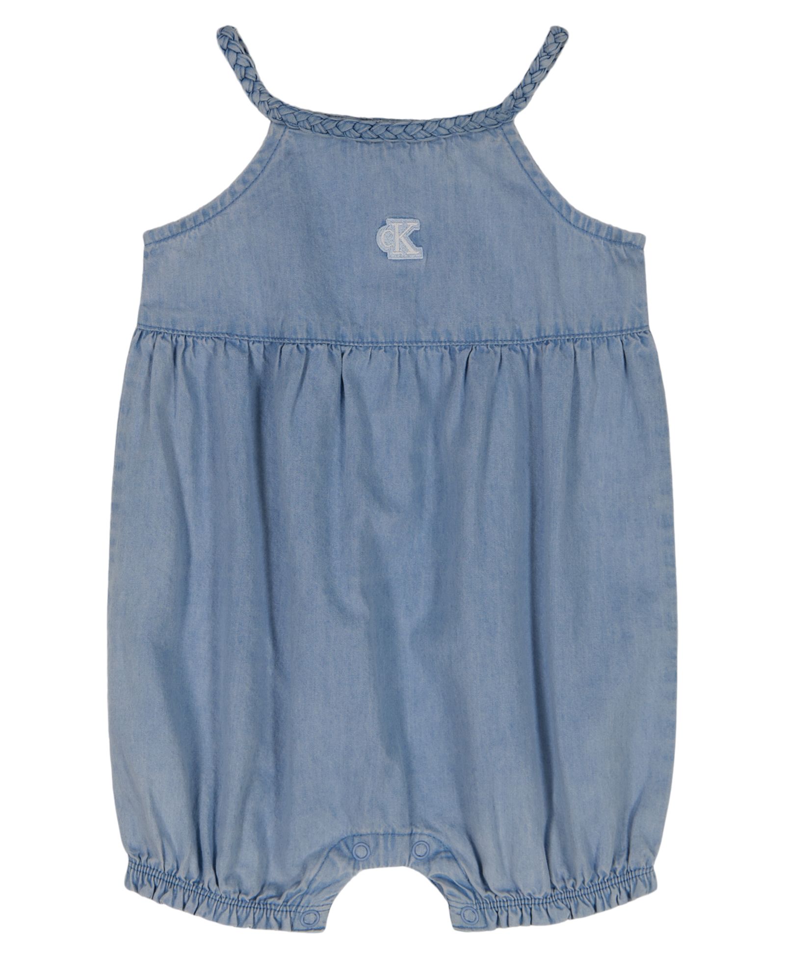 Детский комбинезон Calvin Klein Baby Girls' Embroidered Eyelet Sleeveless