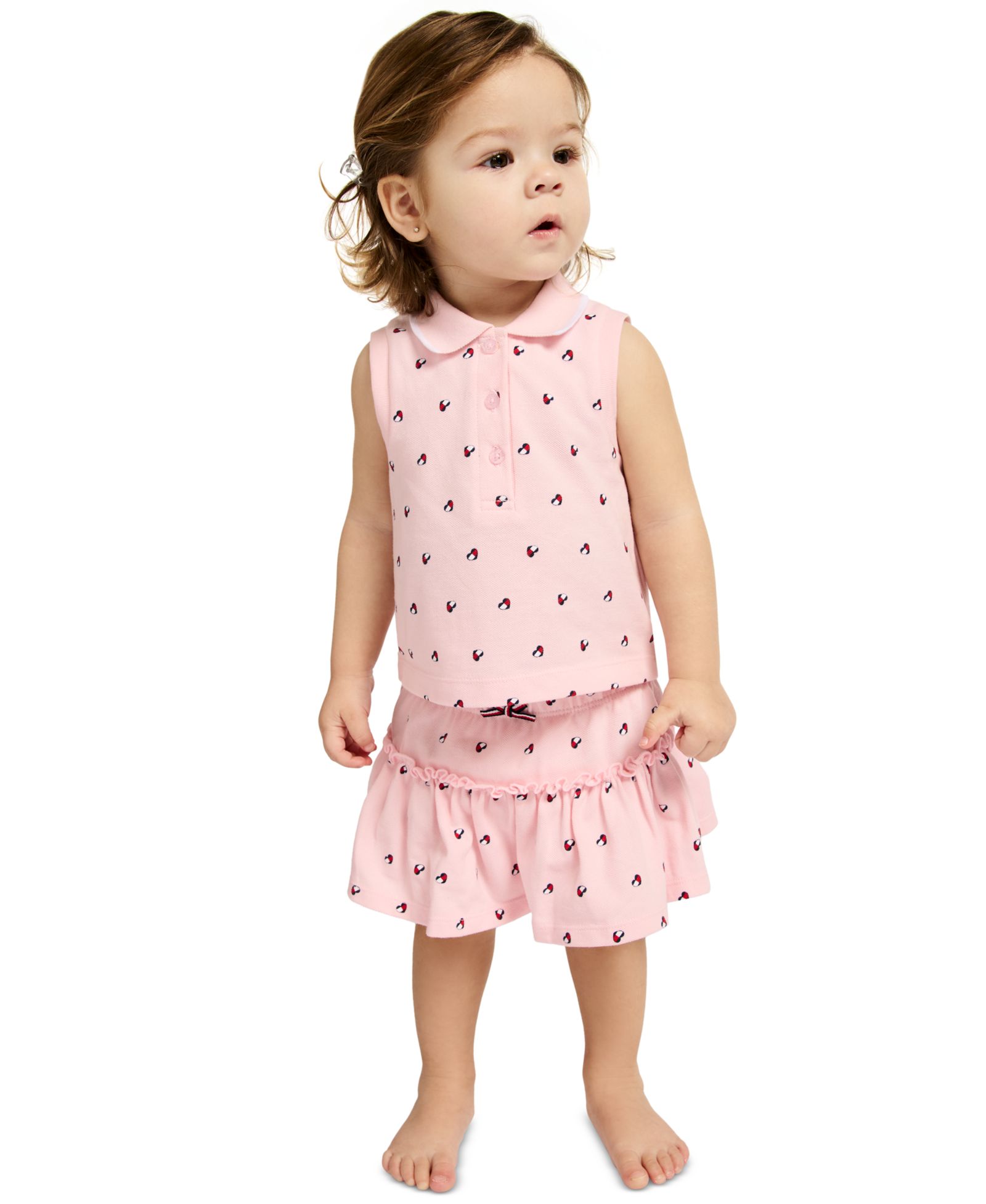 Tommy Hilfiger Детский комплект из топа с принтом и шорт-блюмеров, 2-piece set