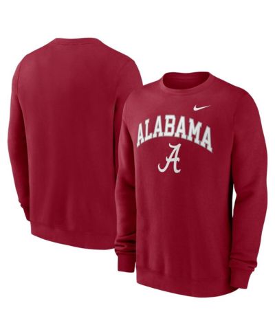 Nike Men's Crimson Alabama Crimson Tide Arch Pullover Sweatshirt