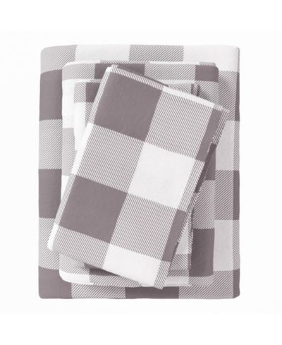 Комплект фланелевых простыней Linery & Co. Ultra-Soft Turkish Cotton Plaid