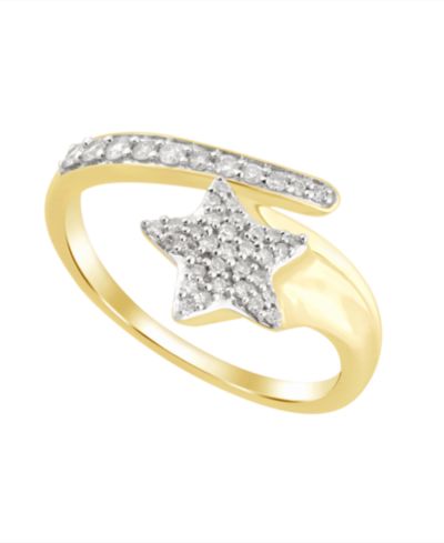 Macy's Diamond Ring (1/4 ct. t.w.) in 10k Yellow Gold