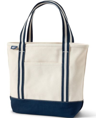 Natural/navy stripe