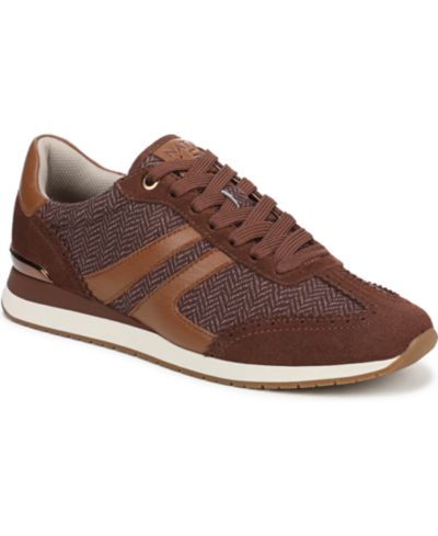 Brown Multi Fabric & Suede