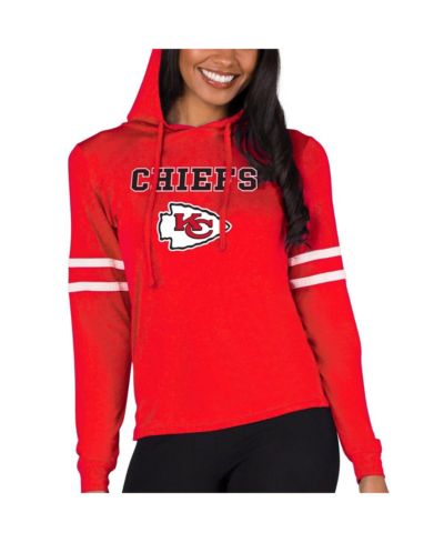 Женское легкое худи Concepts Sport Kansas City Chiefs Marathon, красное