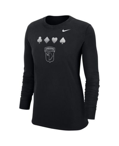 Nike Женская футболка с длинным рукавом Army Black Knights 2024 Rivalry Collection