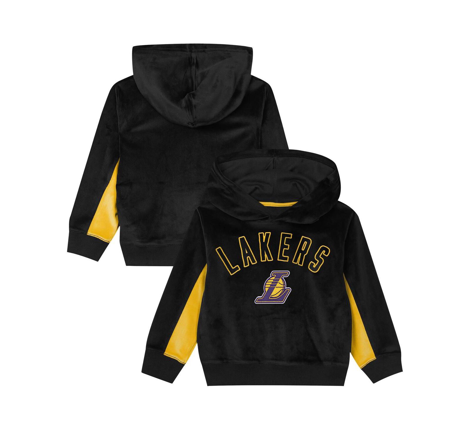 Outerstuff Детский худи Velour Black Los Angeles Lakers