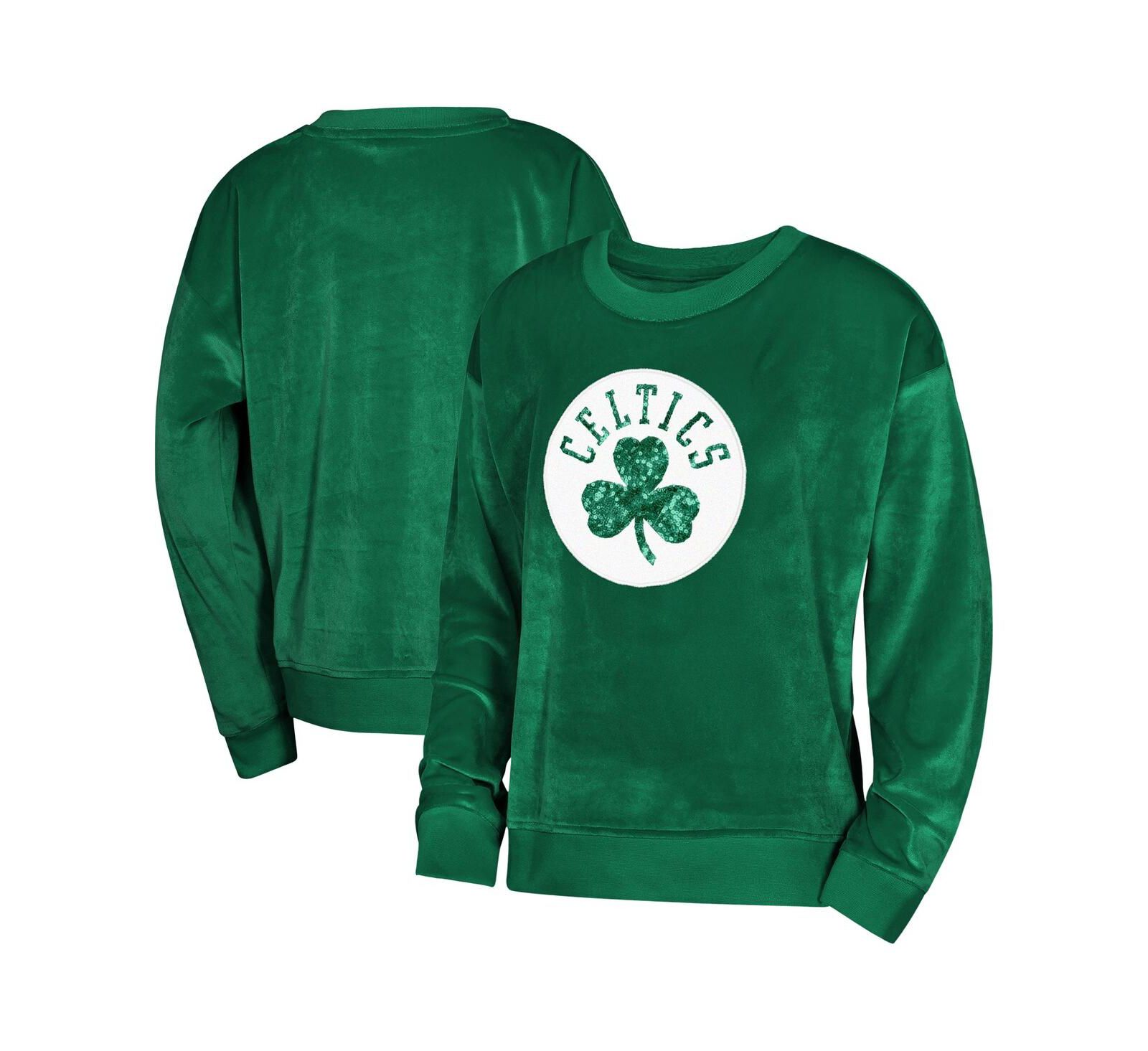 Outerstuff Детская Kelly Green Boston Celtics Step Back Sweatshirt