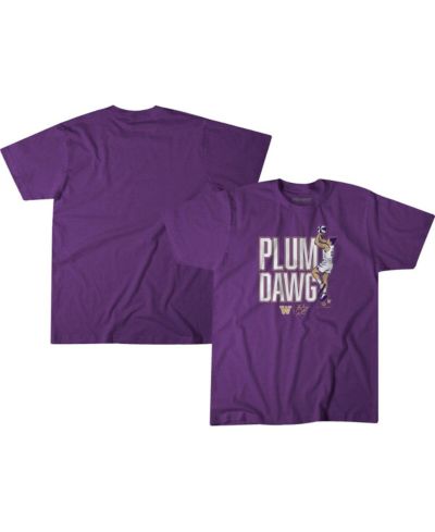 BreakingT Мужская и Женская футболка Kelsey Plum Purple Washington Huskies Plum Dawg