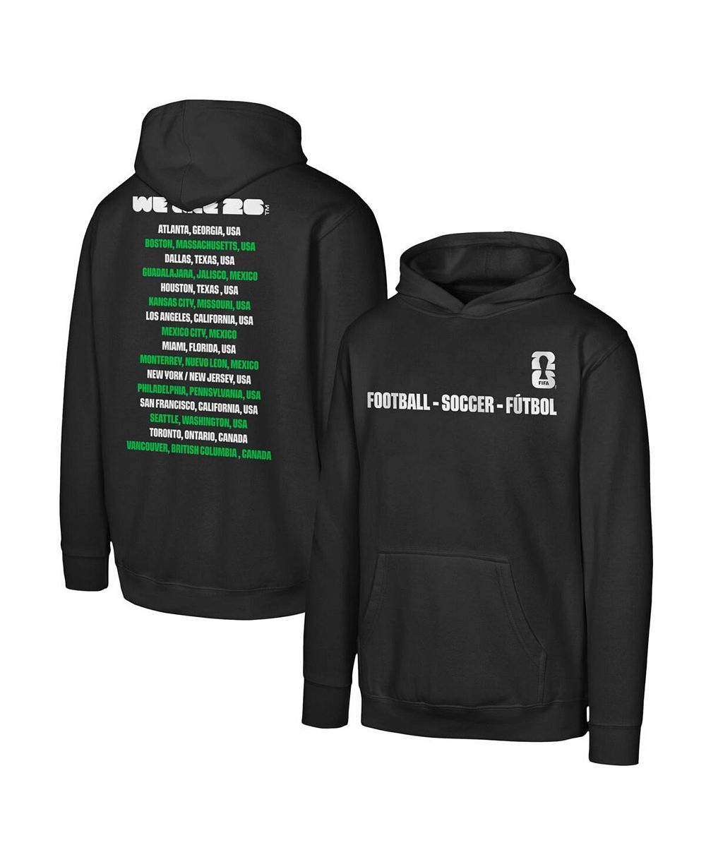 Худи Outerstuff Big Boys and Girls Black FIFA World Cup 2026 Graphic Hoodie
