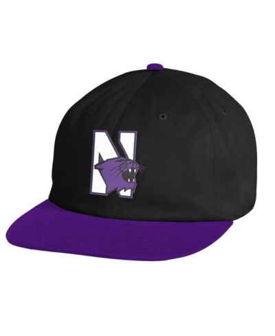 Мужская кепка Under Armour Black Northwestern Wildcats City Collection Iso-Chill Snapback