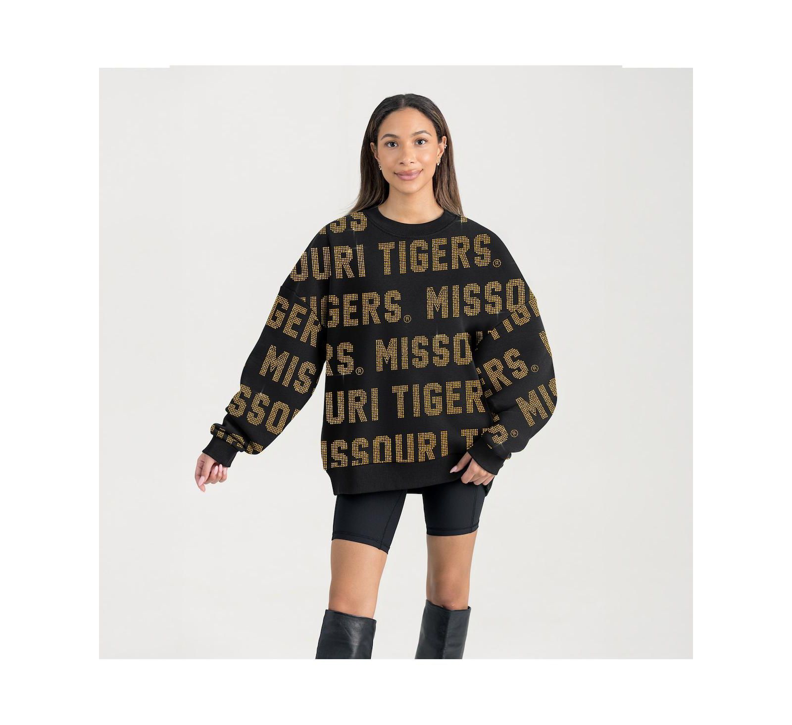 Gameday Couture женская толстовка Gameday Couture Black Missouri Tigers Hype Era