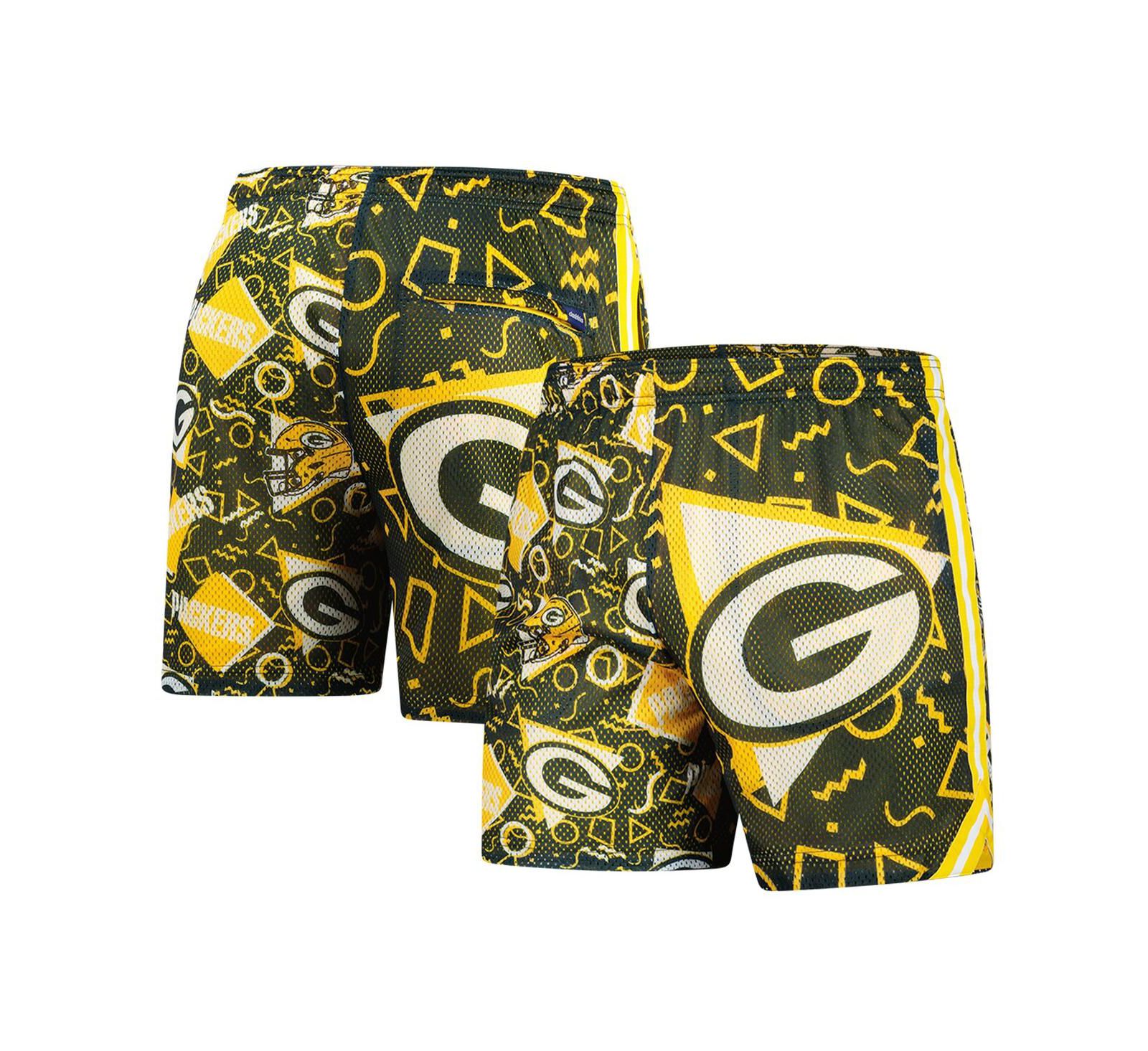 Chubbies Мужские сетчатые шорты Green Bay Packers