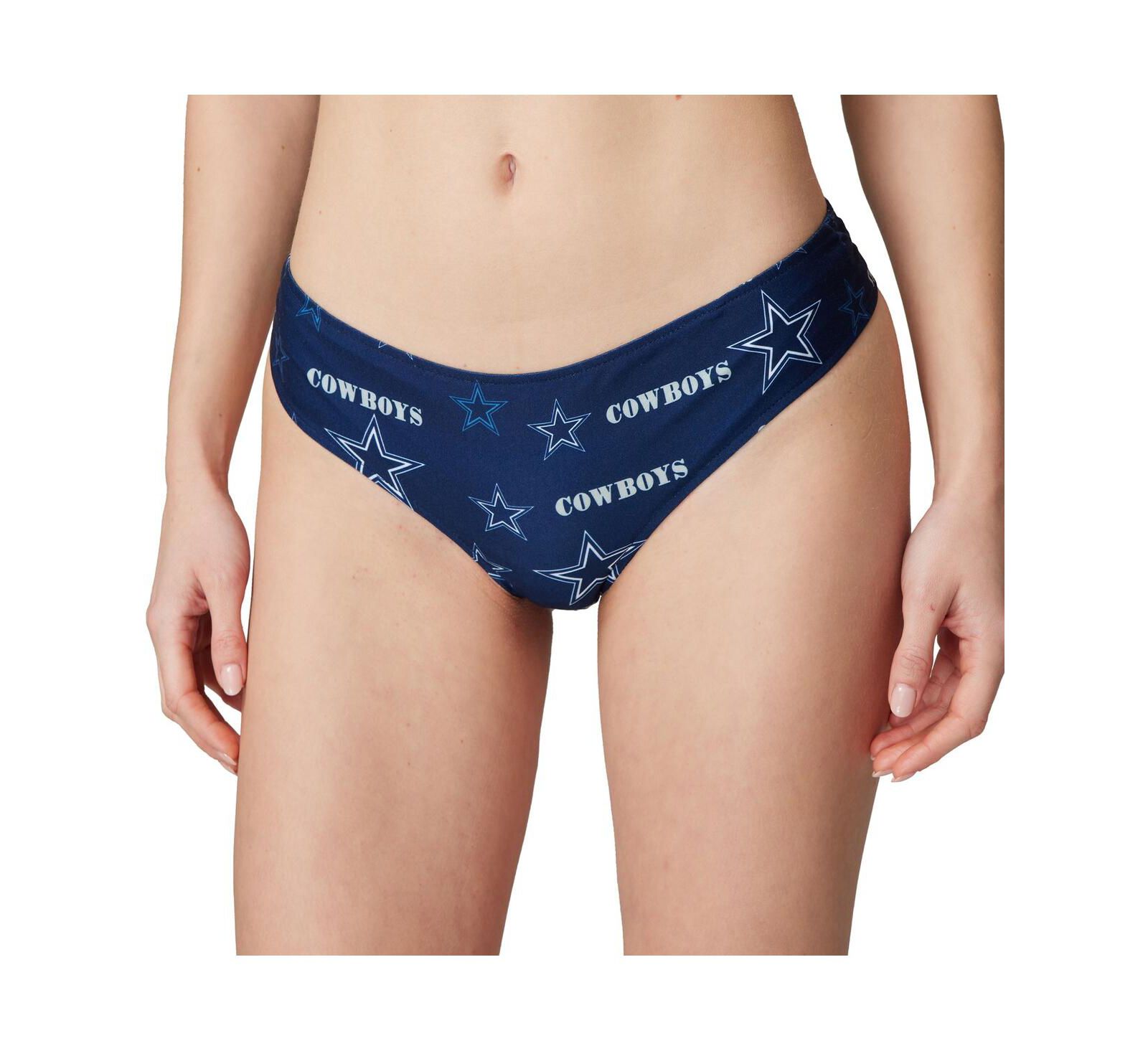Женская стринги Concepts Sport Navy Dallas Cowboys Mosaic All Over Print