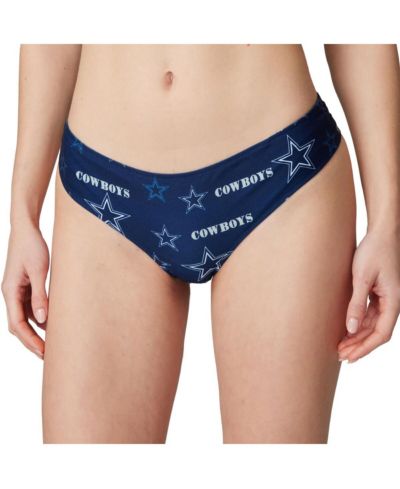 Женская стринги Concepts Sport Navy Dallas Cowboys Mosaic All Over Print