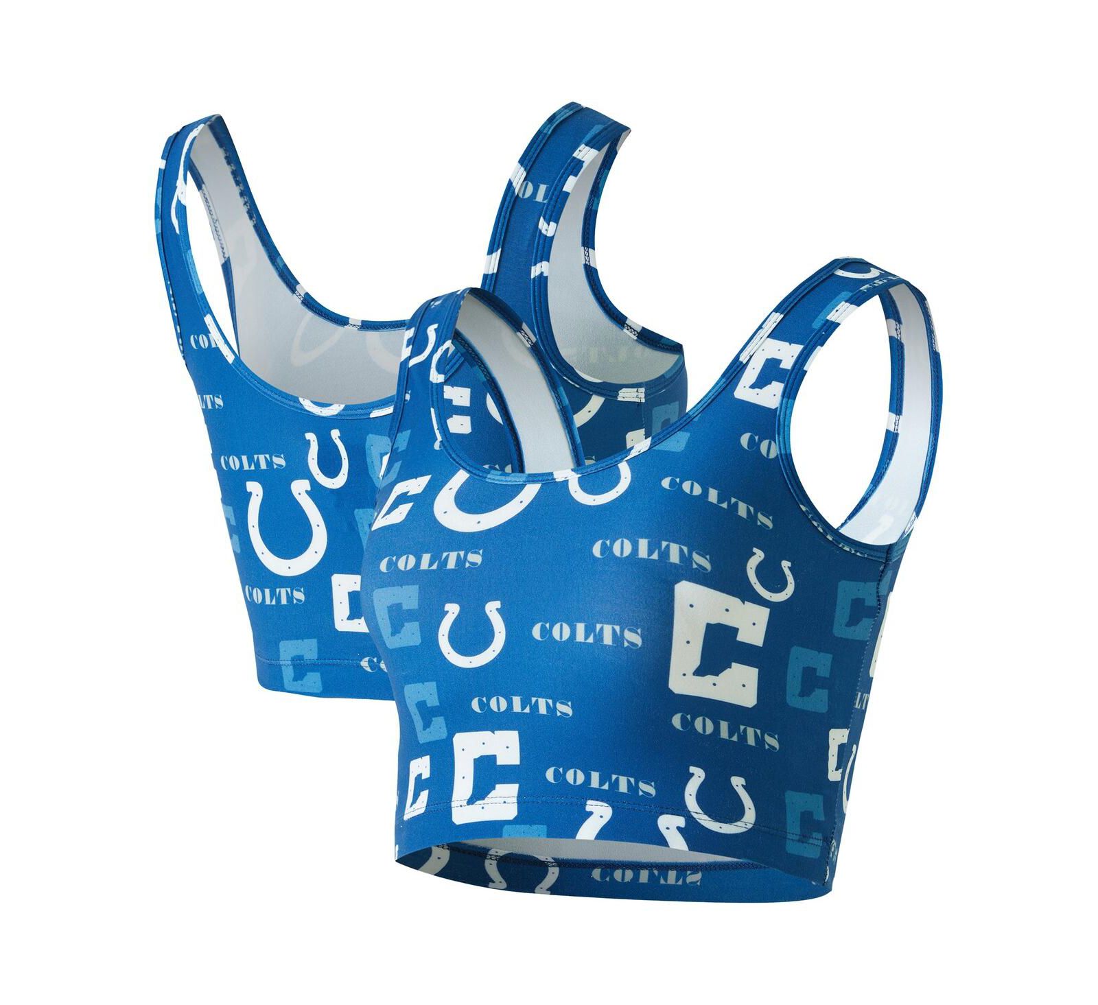 Бралетт Concepts Sport Women's Royal Indianapolis Colts Mosaic с принтом по всей поверхности