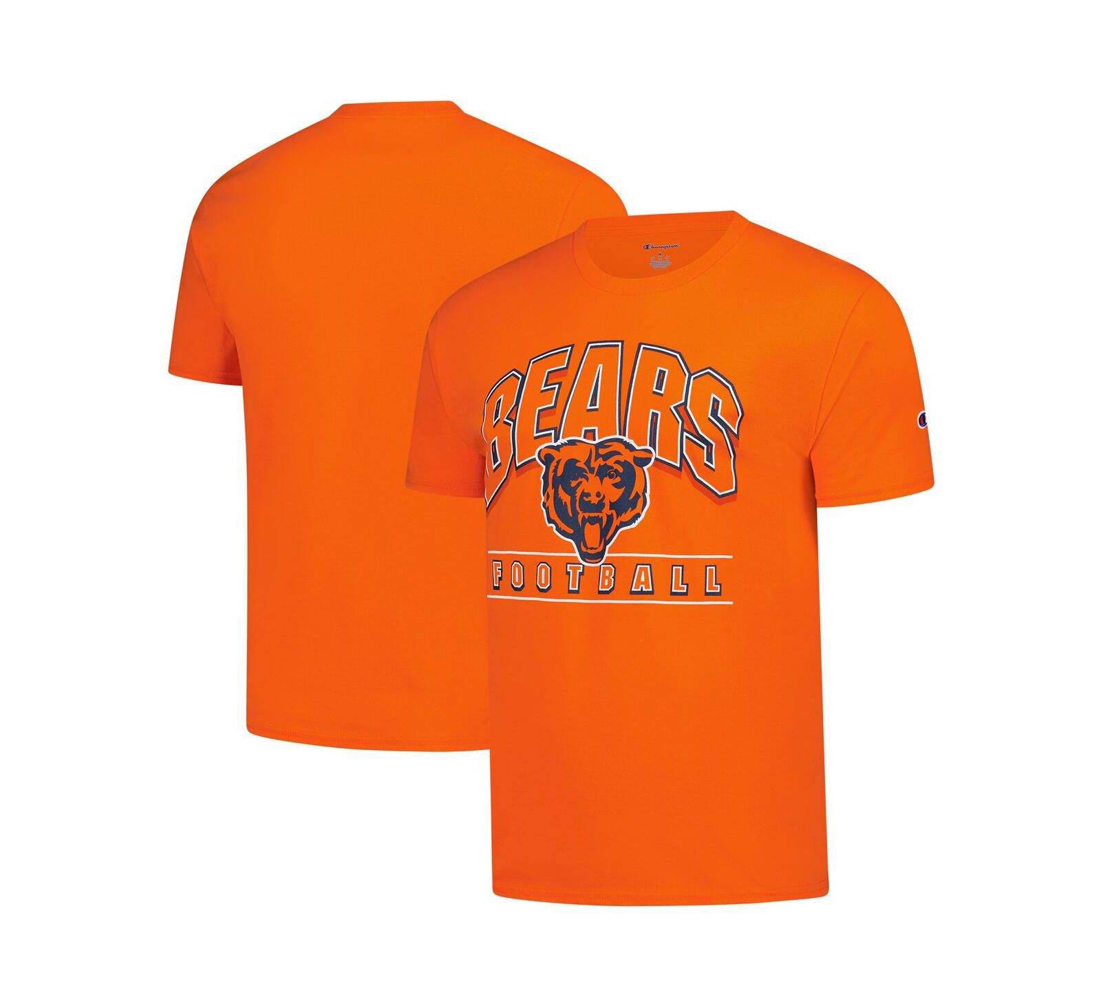 Мужская футболка Champion Orange Chicago Bears Football
