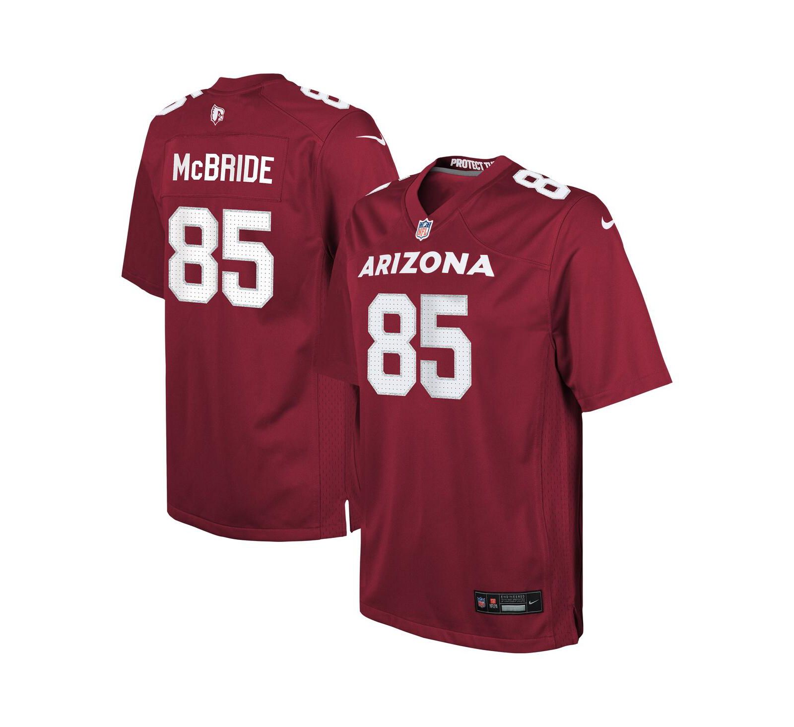 Джерси Nike Trey McBride Arizona Cardinals для мальчиков и девочек