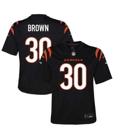 Nike детская джерси Cincinnati Bengals, коричнево-черная